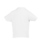 Children's t-shirt, 100% cotton, 190 g/m2, SOL'S Imperial white colour rear view