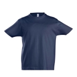 Children's t-shirt, 100% cotton, 190 g/m2, SOL'S Imperial navy-blue colour