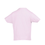 Children's t-shirt, 100% cotton, 190 g/m2, SOL'S Imperial light pink colour rear view