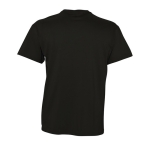 T-shirt made of 100% cotton, 150 g/m2, SOL'S Victory black colour rear view