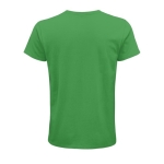 T-shirt from organic cotton, 150 g/m2, SOL'S Crusader green colour rear view