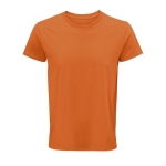 T-shirt from organic cotton, 150 g/m2, SOL'S Crusader orange colour