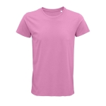 T-shirt from organic cotton, 150 g/m2, SOL'S Crusader pink colour