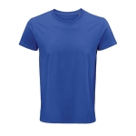 T-shirt from organic cotton, 150 g/m2, SOL'S Crusader royal blue colour third view