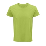 T-shirt from organic cotton, 150 g/m2, SOL'S Crusader light-green colour eighth view