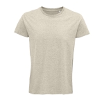 T-shirt from organic cotton, 150 g/m2, SOL'S Crusader ivory colour third view