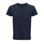 T-shirt from organic cotton, 150 g/m2, SOL'S Crusader navy-blue colour