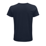 T-shirt from organic cotton, 150 g/m2, SOL'S Crusader navy-blue colour rear view