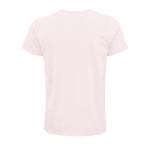 T-shirt from organic cotton, 150 g/m2, SOL'S Crusader pastel pink colour rear view