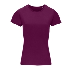 Women's t-shirt from 100% cotton, 150 g/m2, SOL'S Crusade burgundy colour second view