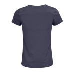 Women's t-shirt from 100% cotton, 150 g/m2, SOL'S Crusade titanium colour rear view