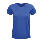 Women's t-shirt from 100% cotton, 150 g/m2, SOL'S Crusade royal blue colour third view