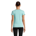 Women's t-shirt from 100% cotton, 150 g/m2, SOL'S Crusade pastel blue colour third photographic view