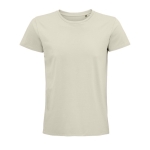 Fitted unisex t-shirt from cotton, 175 g/m2, SOL'S Pioneer natural colour second view