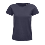 T-shirt for women with organic cotton, 175 g/m2, SOL'S Pioneer titanium colour