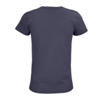 T-shirt for women with organic cotton, 175 g/m2, SOL'S Pioneer titanium colour rear view