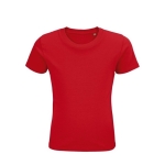 Children's t-shirt from 100% cotton, 175 g/m2, SOL'S Pioneer red colour fifth view