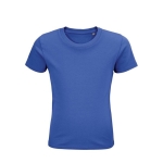 Children's t-shirt from 100% cotton, 175 g/m2, SOL'S Pioneer royal blue colour third view