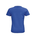 Children's t-shirt from 100% cotton, 175 g/m2, SOL'S Pioneer royal blue colour rear view