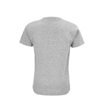 Children's t-shirt from 100% cotton, 175 g/m2, SOL'S Pioneer marbled grey colour rear view