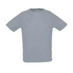 Breathable t-shirt made of polyester, 140 g/m2, SOL'S Pioneer grey colour eighth view