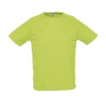 Breathable t-shirt made of polyester, 140 g/m2, SOL'S Pioneer light-green colour eighth view