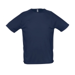 Breathable t-shirt made of polyester, 140 g/m2, SOL'S Pioneer navy-blue colour