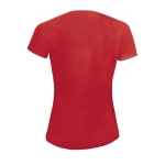 Women's sports t-shirt from polyester, 140 g/m2, SOL'S Pioneer rear view