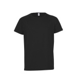 Boys' polyester sports t-shirt, 140 g/m2, SOL'S Sporty black colour