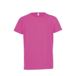 Boys' polyester sports t-shirt, 140 g/m2, SOL'S Sporty neon fuchsia colour