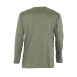 Long sleeve cotton t-shirt, 150 g/m2, SOL'S Monarch rear view