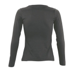 Women's long-sleeved cotton t-shirt, 150 g/m2, SOL'S Majestic rear view