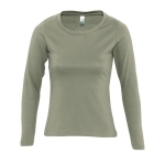 Women's long-sleeved cotton t-shirt, 150 g/m2, SOL'S Majestic ninth view