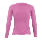 Women's long-sleeved cotton t-shirt, 150 g/m2, SOL'S Majestic rear view