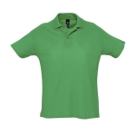 Polo shirt made from 100% cotton, 170 g/m2, SOL'S Planet Men green colour eighth view