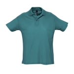 Polo shirt made from 100% cotton, 170 g/m2, SOL'S Planet Men turquoise colour