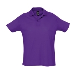 Polo shirt made from 100% cotton, 170 g/m2, SOL'S Planet Men violet colour second view