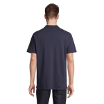 Polo shirt made from 100% cotton, 170 g/m2, SOL'S Planet Men dark blue colour second photographic view