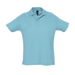 Polo shirt made from 100% cotton, 170 g/m2, SOL'S Planet Men light blue colour