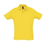 Polo shirt made from 100% cotton, 170 g/m2, SOL'S Planet Men dark yellow colour