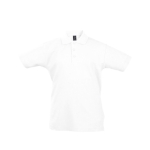 Children's polo shirts, 100% cotton, 170 g/m2, SOL'S Summer II white colour ninth view