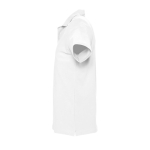 Polo shirt made from cotton, 210 g/m2, SOL'S Spring white colour side view