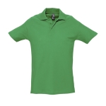 Polo shirt made from cotton, 210 g/m2, SOL'S Spring green colour eighth view