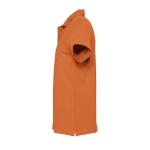 Polo shirt made from cotton, 210 g/m2, SOL'S Spring orange colour side view