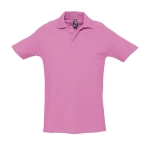 Polo shirt made from cotton, 210 g/m2, SOL'S Spring pink colour