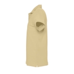 Polo shirt made from cotton, 210 g/m2, SOL'S Spring beige colour side view