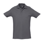 Polo shirt made from cotton, 210 g/m2, SOL'S Spring titanium colour