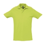 Polo shirt made from cotton, 210 g/m2, SOL'S Spring light-green colour eighth view