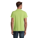 Polo shirt made from cotton, 210 g/m2, SOL'S Spring light-green colour second photographic view