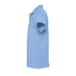 Polo shirt made from cotton, 210 g/m2, SOL'S Spring light blue colour side view